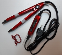 Аппарат для горячего наращивания волос (красный)