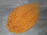 Афролоконы крючковые Ариэль #YELLOW (55см)