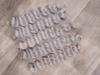 Афролоконы крючковые 50см (комплект - 5 пучков) №60