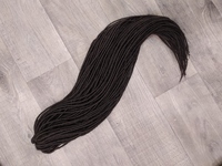 Комплект DE дред гладких темный каштан