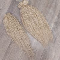 Афролоконы на трессе 55см с локонами на выпуск 613  250грамм