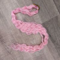 Афролоконы крючковые 80см #pink