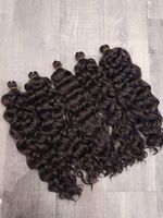 Афролоконы крючковые 45см (комплект - 5 пучков) омбре #4