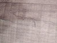 Игла для прошива трессовых локонов (6см)