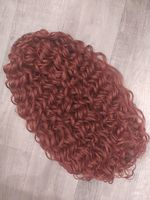 Афролоконы крючковые Ариэль крупная волна#BRONZE (55см)