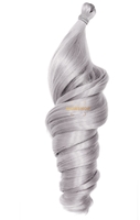 Пони HairUp для точечного афронаращивания Silver Grey (1,4м/100гр)	